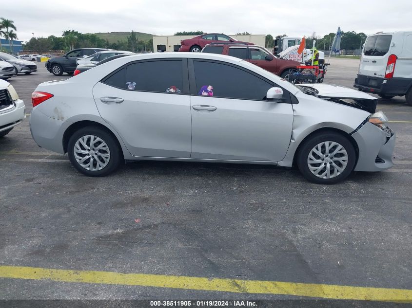 2017 Toyota Corolla Le VIN: 5YFBURHE5HP692940 Lot: 38511905