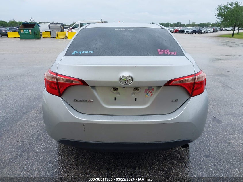 2017 TOYOTA COROLLA LE - 5YFBURHE5HP692940