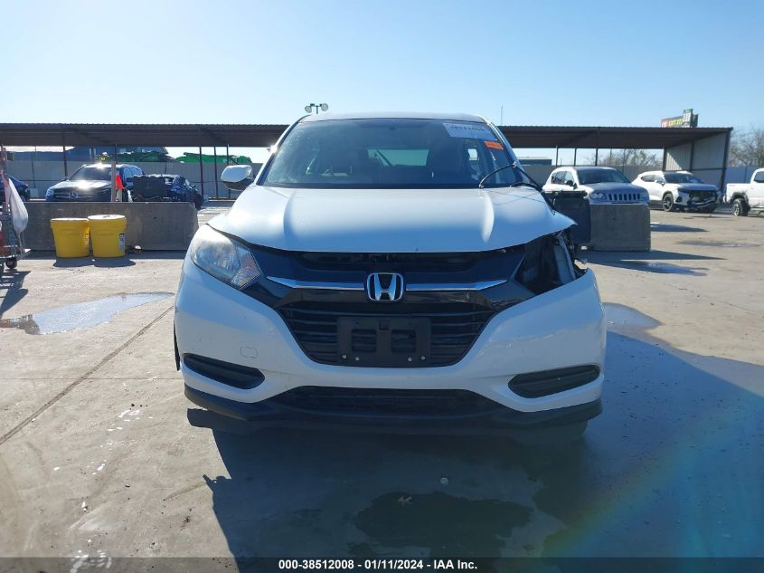 2017 Honda Hr-V Lx VIN: 3CZRU5H37HM709258 Lot: 38512008