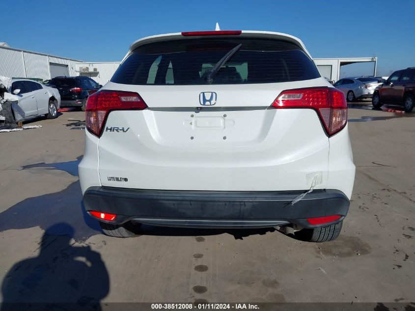 2017 Honda Hr-V Lx VIN: 3CZRU5H37HM709258 Lot: 38512008