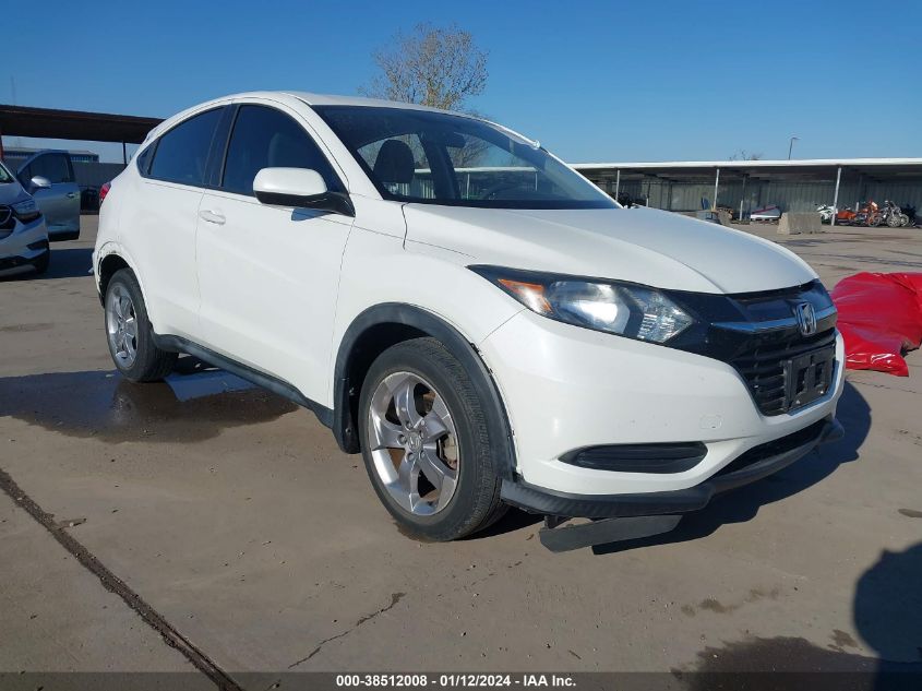 2017 Honda Hr-V Lx VIN: 3CZRU5H37HM709258 Lot: 38512008