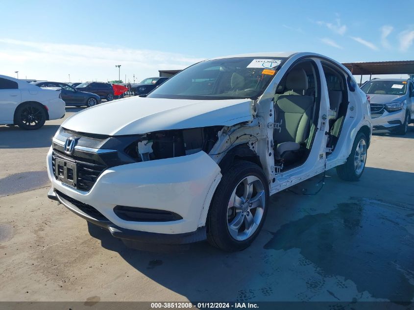 2017 Honda Hr-V Lx VIN: 3CZRU5H37HM709258 Lot: 38512008