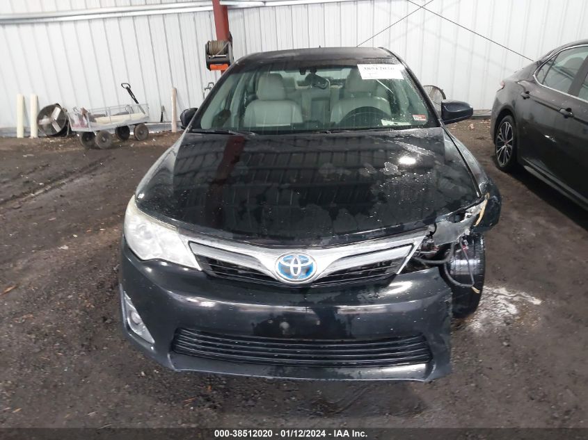 2012 Toyota Camry Hybrid Xle VIN: 4T1BD1FK1CU053603 Lot: 38512020