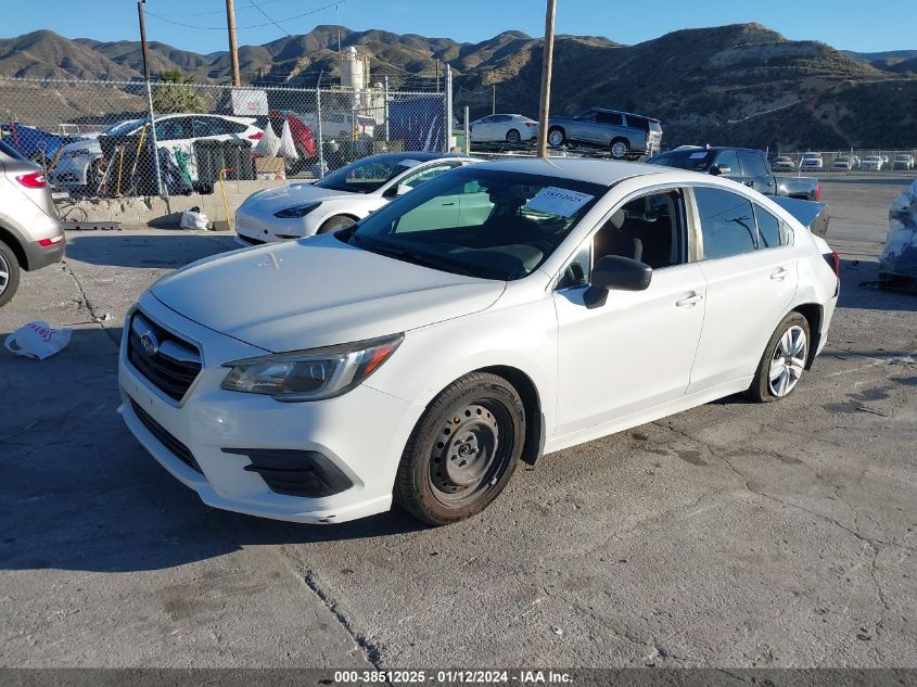 2019 Subaru Legacy 2.5I VIN: 4S3BNAB6XK3012823 Lot: 38512025