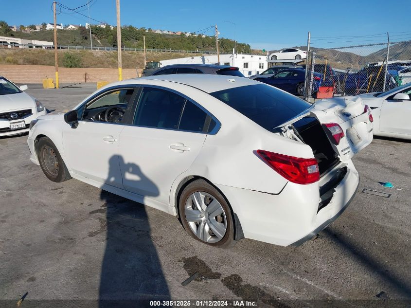 2019 Subaru Legacy 2.5I VIN: 4S3BNAB6XK3012823 Lot: 38512025