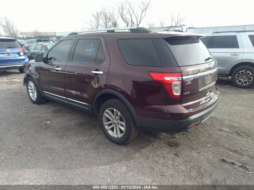 2011 Ford Explorer Xlt VIN: 1FMHK8D88BGA47942 Lot: 38512233