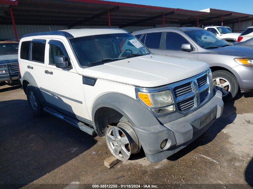 2007 Dodge Nitro Sxt VIN: 1D8GT28K87W596300 Lot: 38512255