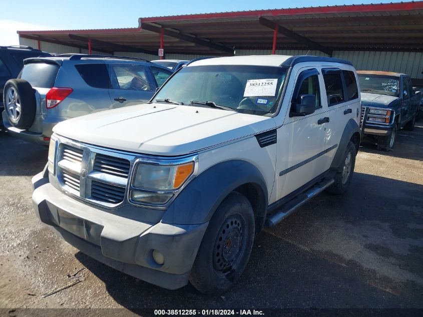 2007 Dodge Nitro Sxt VIN: 1D8GT28K87W596300 Lot: 38512255