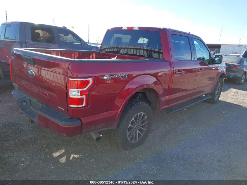 2019 Ford F-150 Xlt VIN: 1FTEW1EPXKKD96333 Lot: 38512340