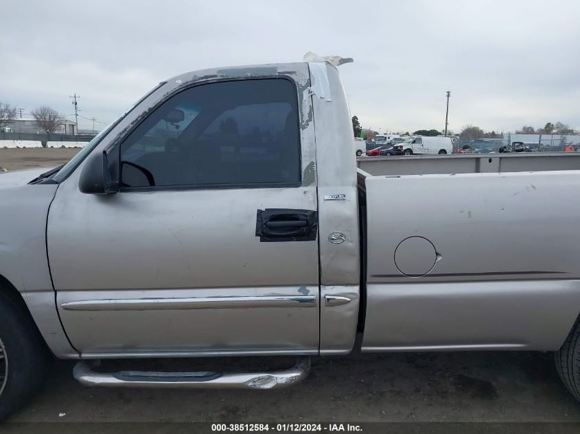 2006 GMC Sierra 1500 Work Truck VIN: 3GTEC14X46G200698 Lot: 38512584