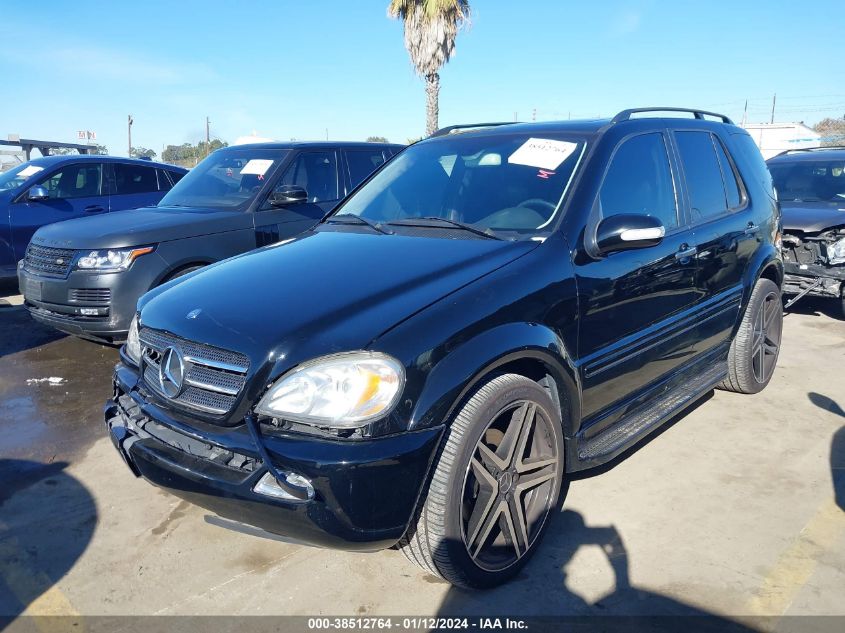 4JGAB75E92A306294 2002 Mercedes-Benz Ml 500