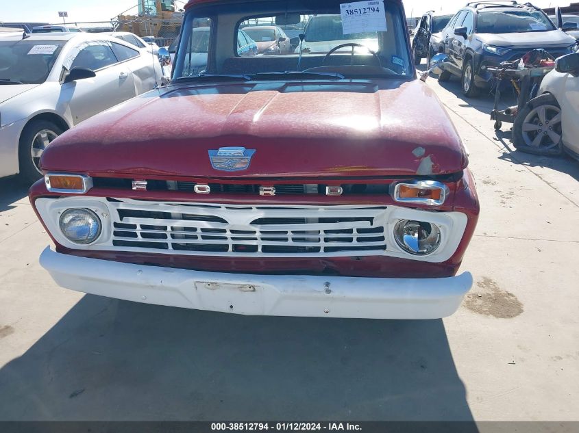 F10AL791184 1966 Ford F100