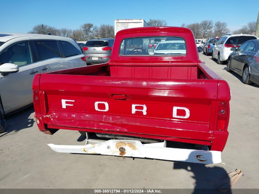 F10AL791184 1966 Ford F100