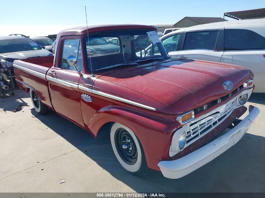 F10AL791184 1966 Ford F100