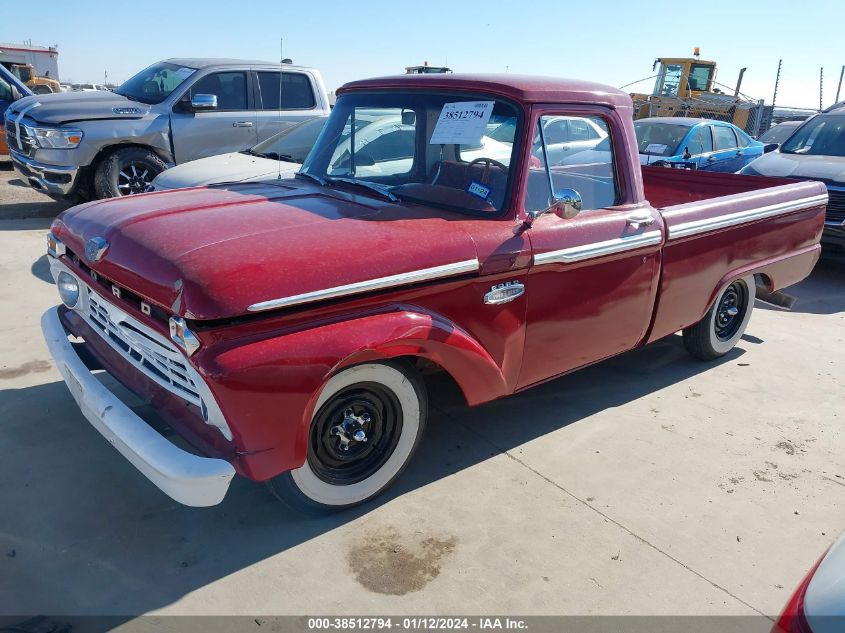 F10AL791184 1966 Ford F100