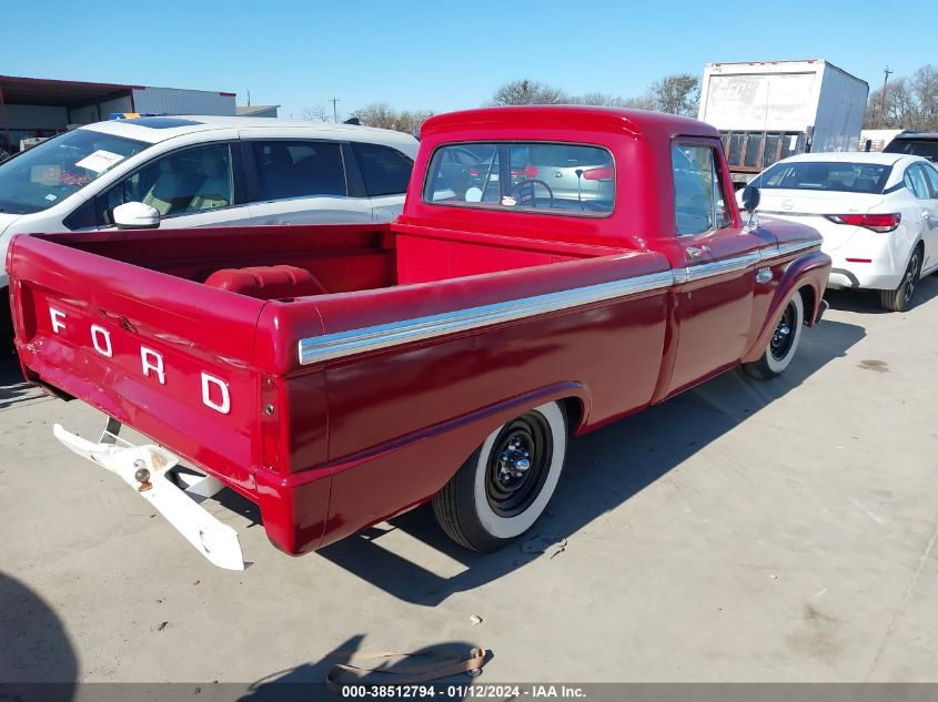 F10AL791184 1966 Ford F100