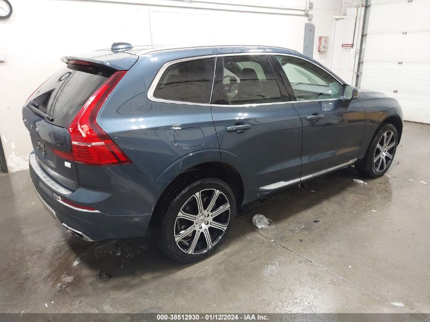 2021 Volvo Xc60 Recharge Plug-In Hybrid T8 Inscription VIN: YV4BR0DL7M1676817 Lot: 38512930