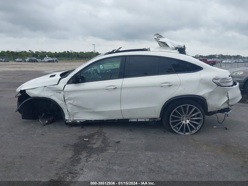 2018 MERCEDES-BENZ AMG GLE 43 COUPE 4MATIC 4JGED6EB5JA090082