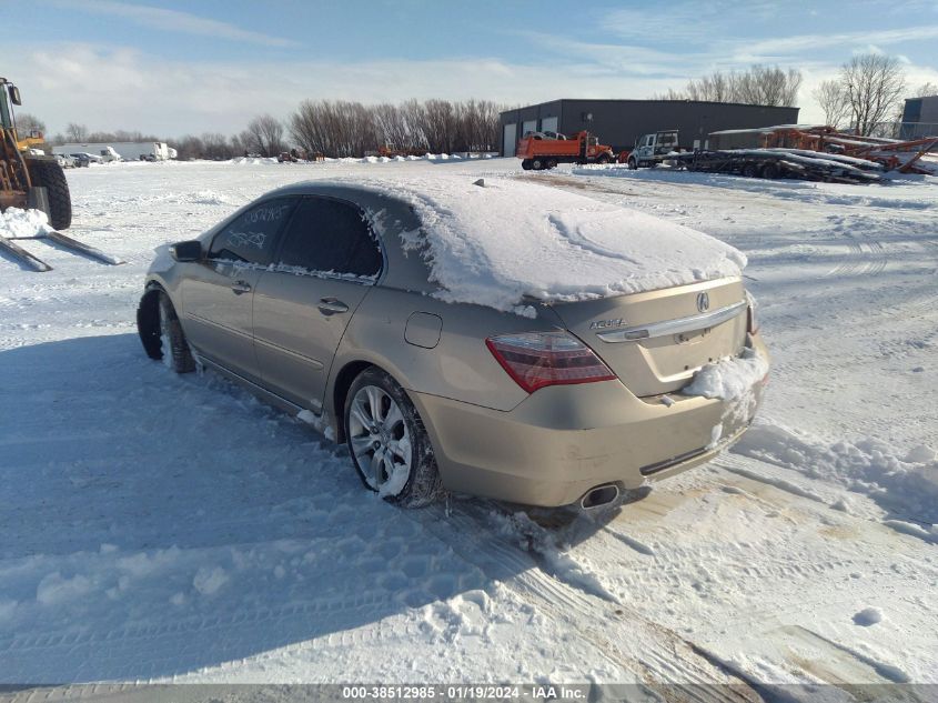 2009 Acura Rl 3.7 VIN: JH4KB26619C002487 Lot: 38512985