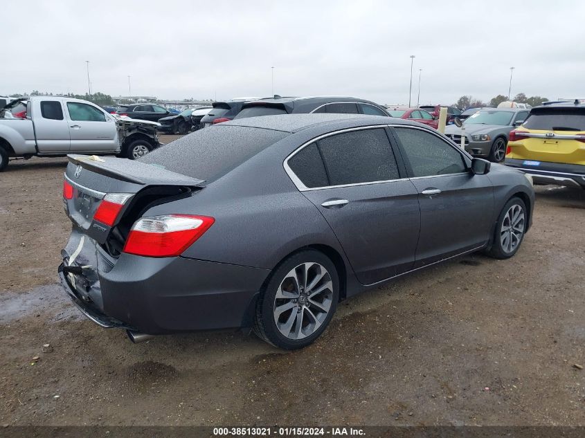 2015 Honda Accord Sport VIN: 1HGCR2F58FA033463 Lot: 38513021