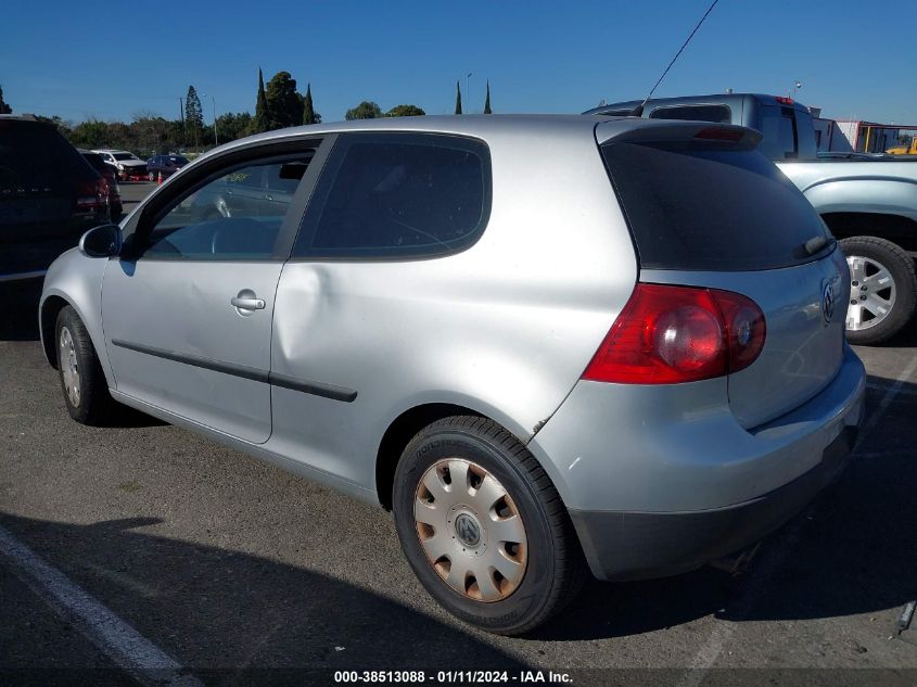 WVWBR71K07W098509 2007 Volkswagen Rabbit 2-Door