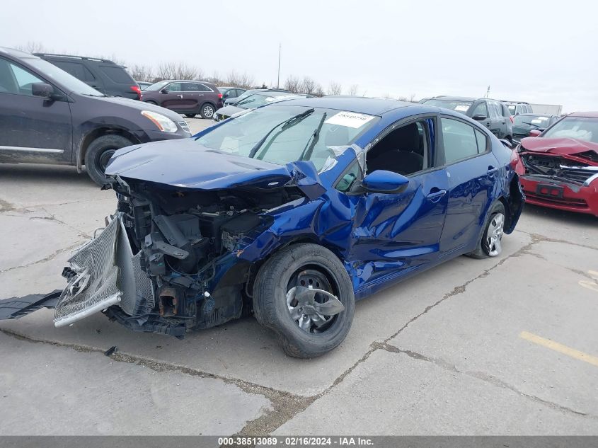 2018 Kia Forte Lx VIN: 3KPFK4A77JE210448 Lot: 38513089