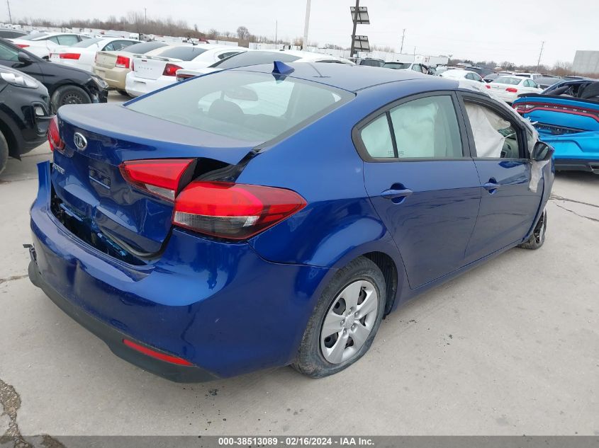 2018 Kia Forte Lx VIN: 3KPFK4A77JE210448 Lot: 38513089