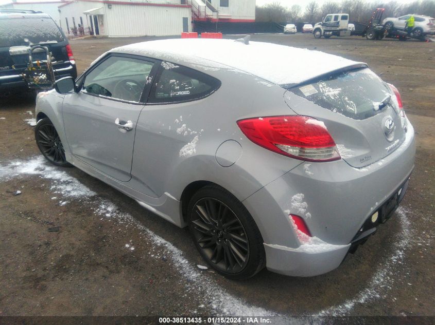 2013 Hyundai Veloster Mix VIN: KMHTC6AD5DU125661 Lot: 38513435