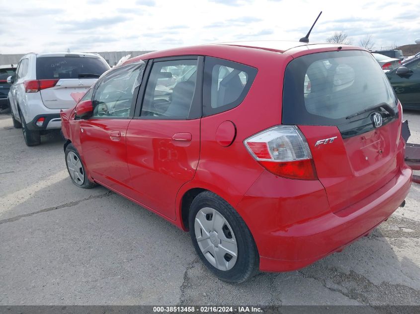 JHMGE8H37DC035876 2013 Honda Fit