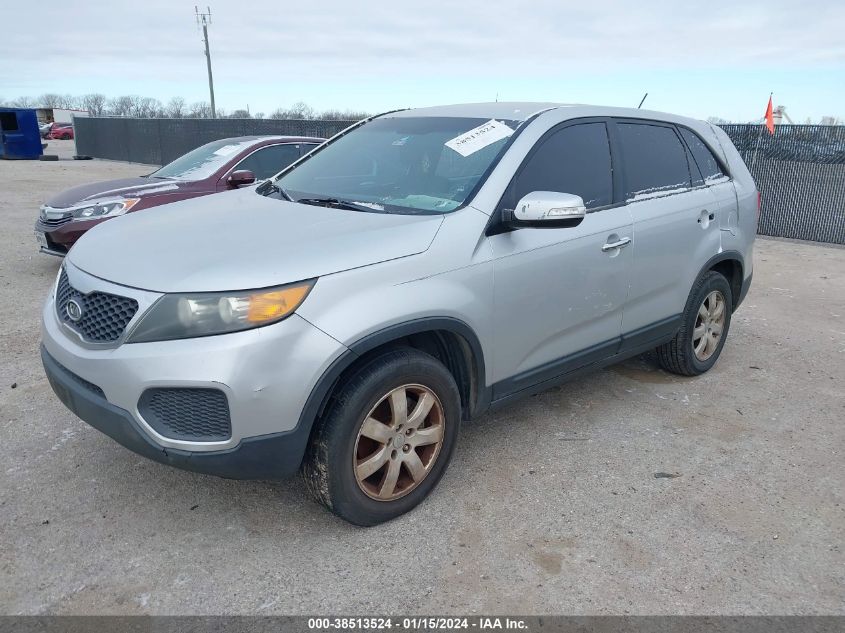 2012 Kia Sorento Lx VIN: 5XYKT3A17CG201837 Lot: 38513524