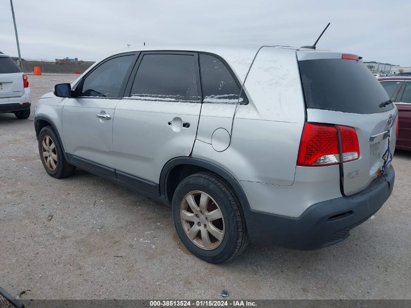 2012 Kia Sorento Lx VIN: 5XYKT3A17CG201837 Lot: 38513524