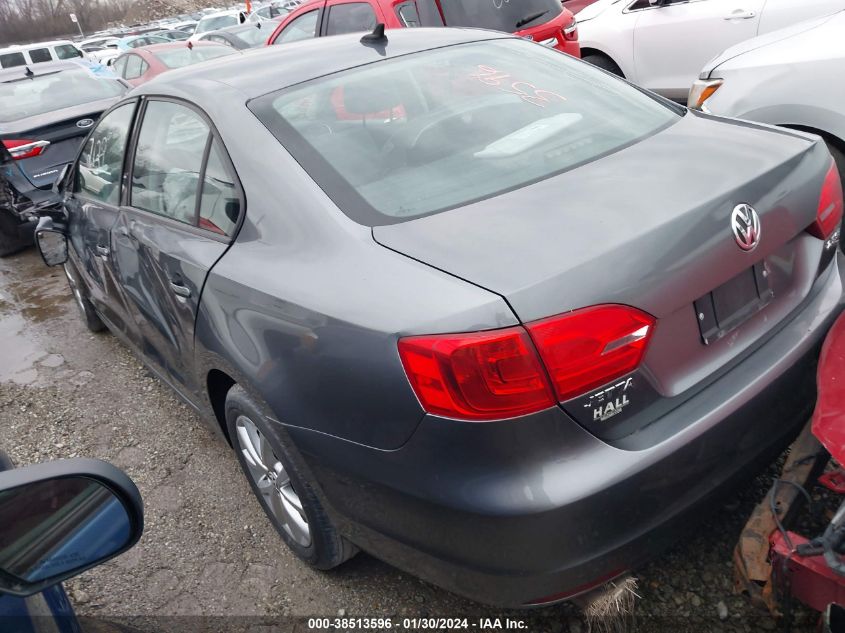 3VWDZ7AJ0BM382129 2011 Volkswagen Jetta 2.5L Se