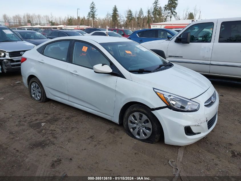 2016 Hyundai Accent Se VIN: KMHCT4AE8GU070379 Lot: 38513618