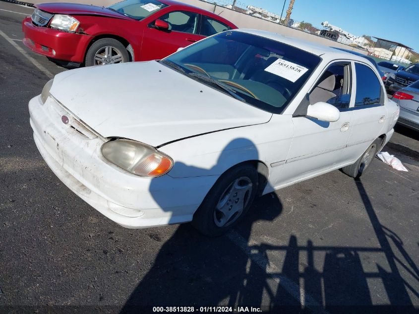 2001 Kia Sephia Base (A4)/Base (M5)/Ls Pwr Pkg VIN: KNAFB121815084490 Lot: 38513828