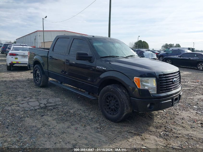 1FTEW1CM2EKD44689 2014 Ford F-150 Stx