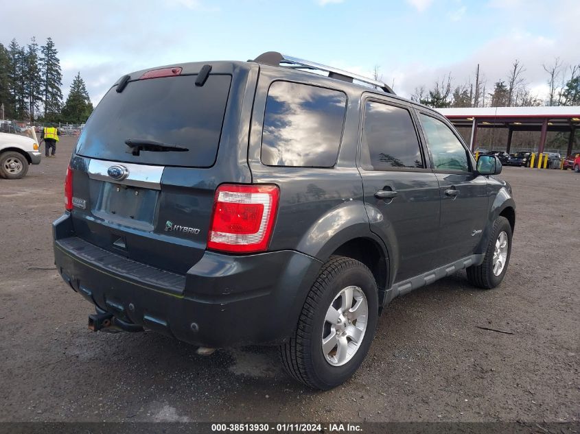 1FMCU5K33AKA81308 2010 Ford Escape Hybrid Limited