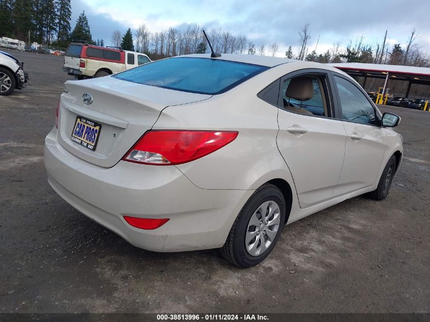 2015 Hyundai Accent Gls VIN: KMHCT4AE3FU907926 Lot: 38513996