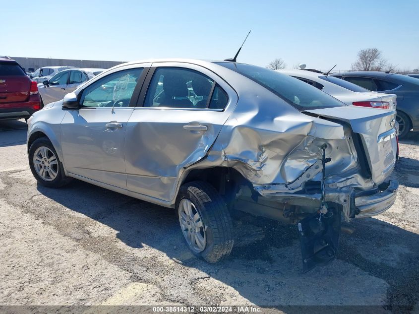 2013 Chevrolet Sonic Lt Auto VIN: 1G1JC5SH2D4153434 Lot: 38514312