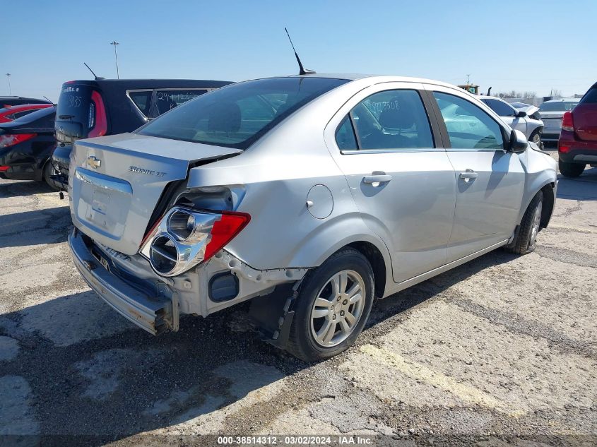 2013 Chevrolet Sonic Lt Auto VIN: 1G1JC5SH2D4153434 Lot: 38514312