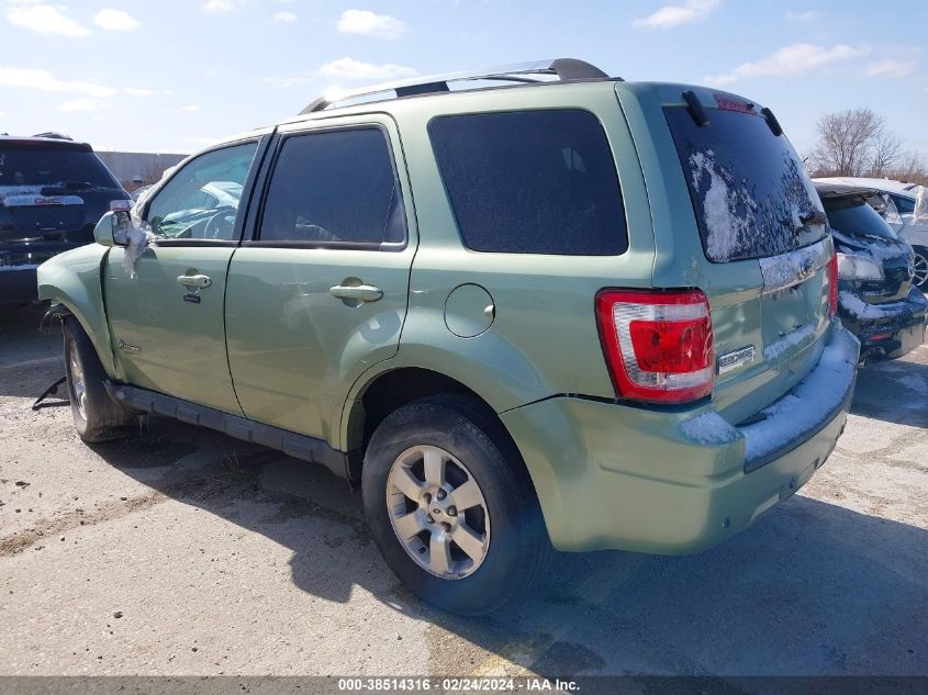 2010 Ford Escape Hybrid Limited VIN: 1FMCU5K36AKC06804 Lot: 38514316