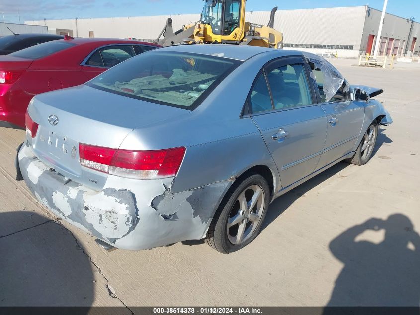 2007 Hyundai Sonata Limited/Se V6 VIN: 5NPEU46F07H177769 Lot: 38514378