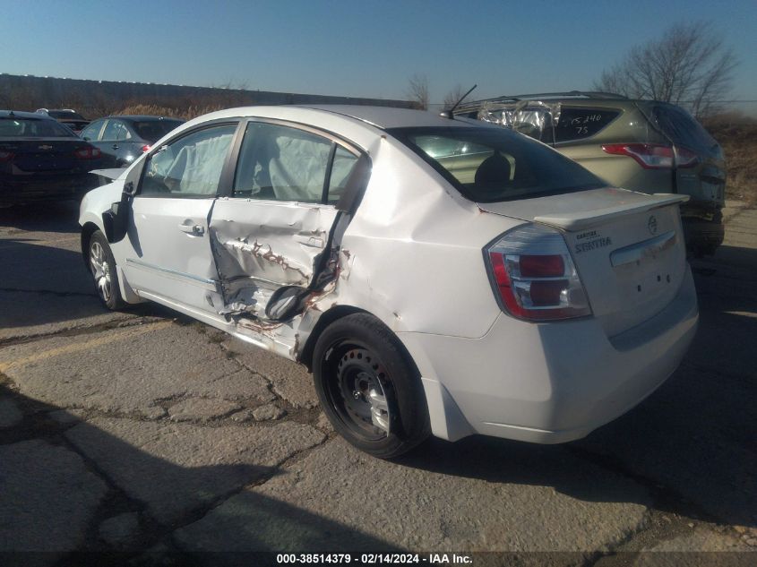 2011 Nissan Sentra 2.0S VIN: 3N1AB6AP6BL699818 Lot: 38514379