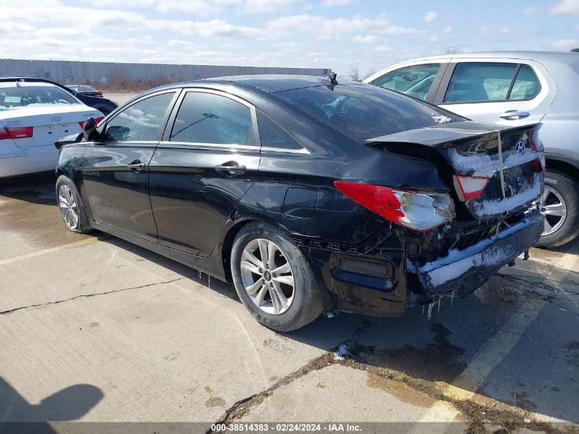 2013 Hyundai Sonata Gls VIN: 5NPEB4AC7DH735468 Lot: 38514383