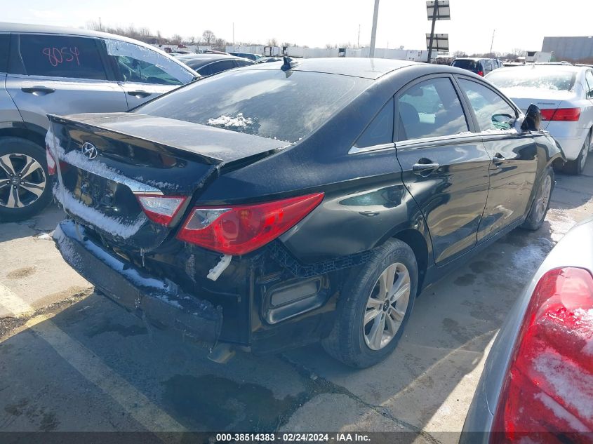 2013 Hyundai Sonata Gls VIN: 5NPEB4AC7DH735468 Lot: 38514383