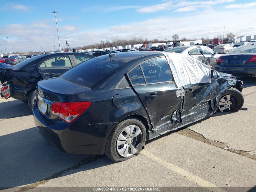 2013 Chevrolet Cruze Ls Auto VIN: 1G1PA5SH2D7259624 Lot: 38514387