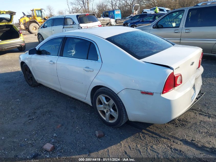 2009 Chevrolet Malibu Ls VIN: 1G1ZG57B49F115291 Lot: 38514419