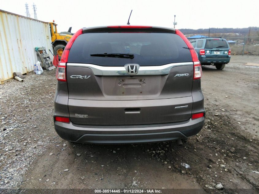 2HKRM4H40GH697841 2016 Honda Cr-V Se