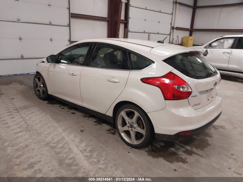 2013 Ford Focus Titanium VIN: 1FADP3N23DL295212 Lot: 38514541