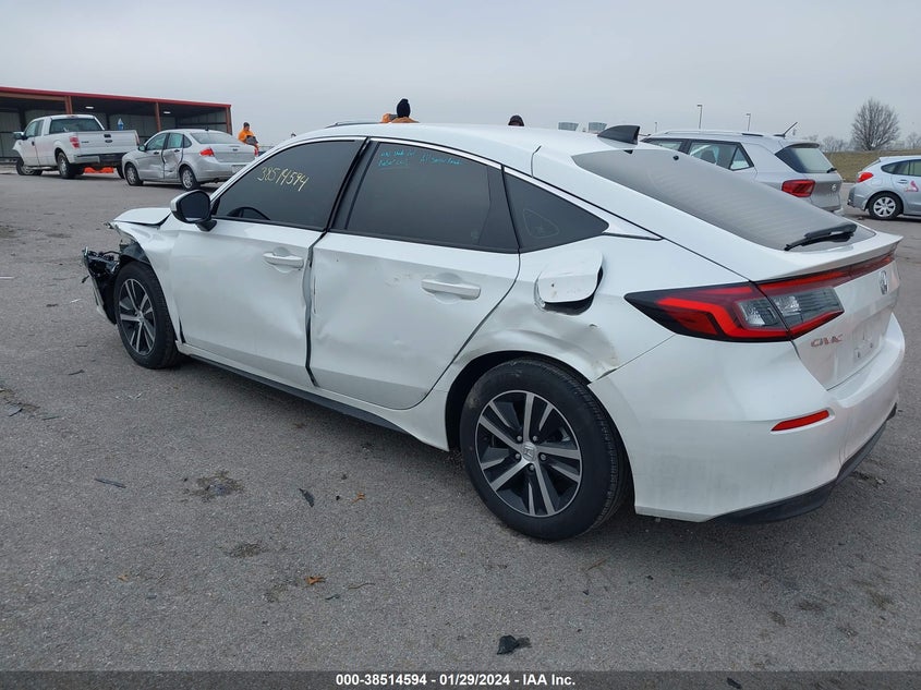 VIN 19XFL2H54PE015129 2023 HONDA CIVIC LX