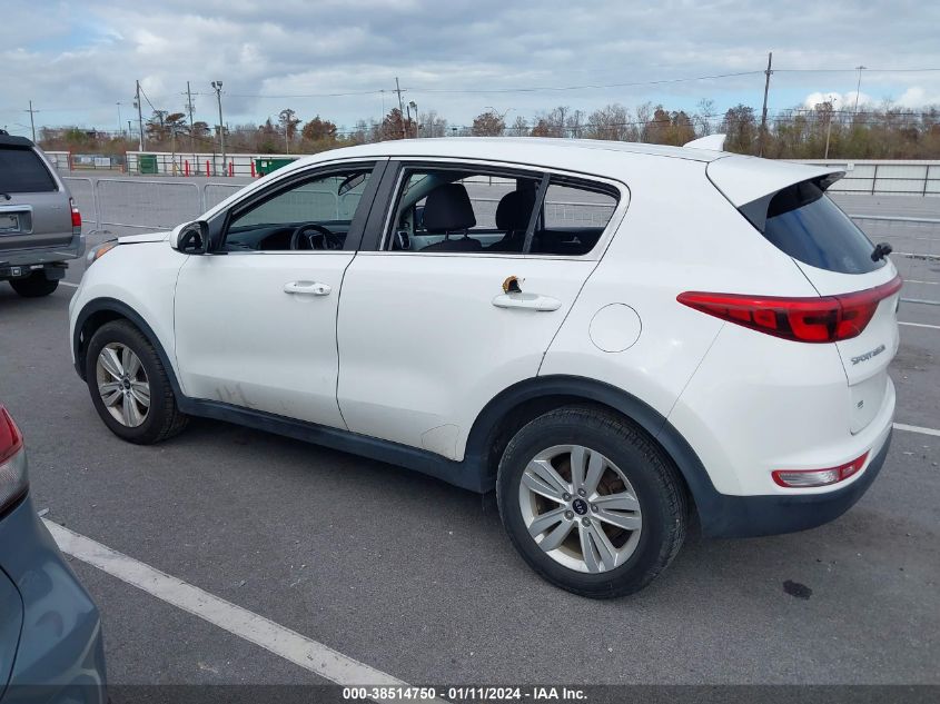 2019 Kia Sportage Lx VIN: KNDPM3ACXK7563757 Lot: 38514750